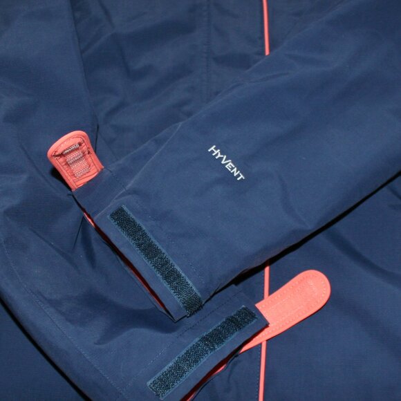 The North Face Hy Vent Jacket Blue w/ Orange Lining Size XL (NWOT) - Picture 15 of 16